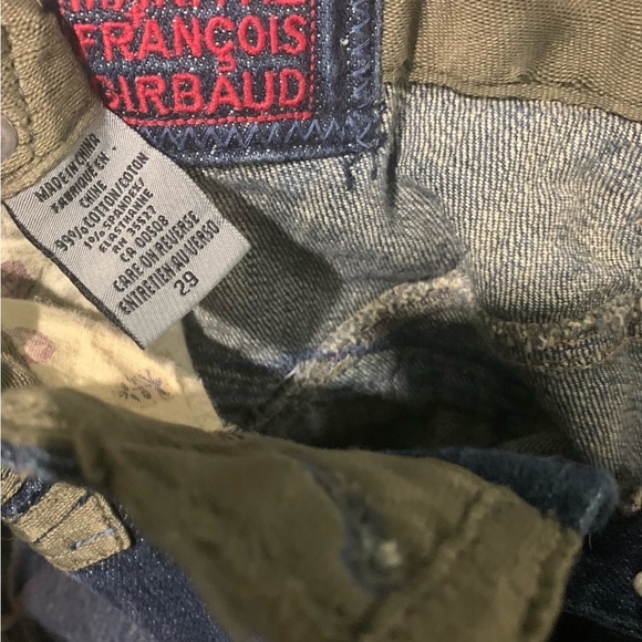 RARE Vtg Marithe+Francois Girbaud Mad Max-y Capris - Picture 7 of 7